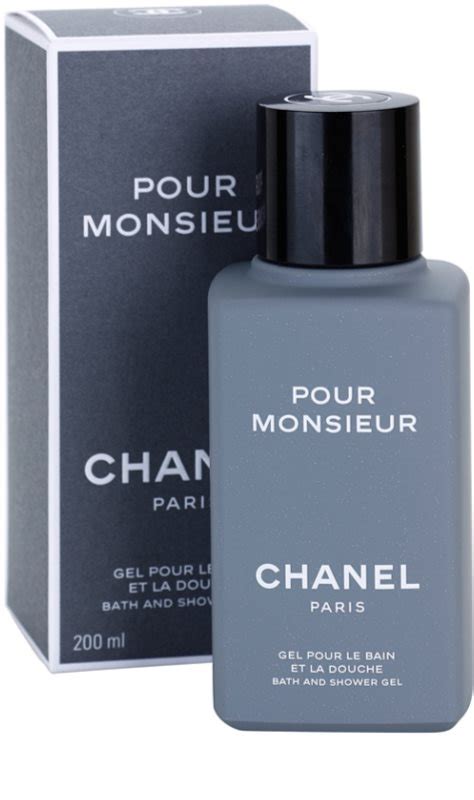 chanel pour monsieur shower gel|chanel 5 gel moussant bath.